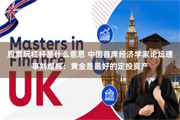   股票玩杠杆是什么意思 中国首席经济学家论坛理事刘煜辉：黄金是最好的定投资产